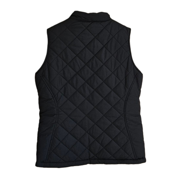 NEW! Princess Cruises Vest Puffer *Reversible* Black Animal Print Women's Small - Picture 5 of 11